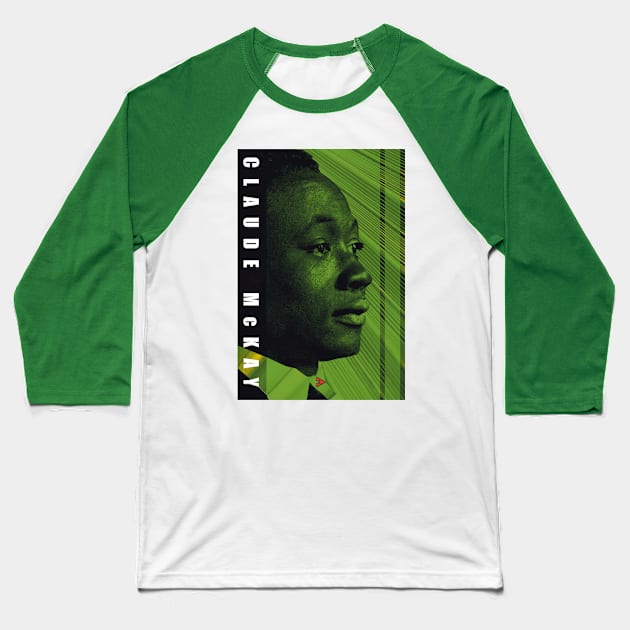 Claude McKay - Harlem Renaissance Baseball T-Shirt by Exile Kings 